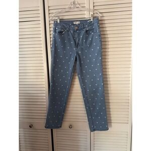 Oat New York‎ Denim with White Hearts